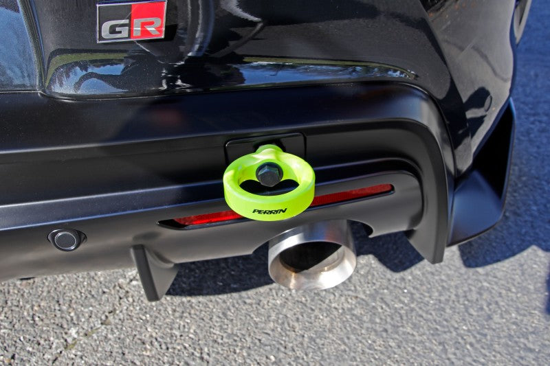 Perrin 20-25 Toyota Supra Tow Hook Kit (Rear) - Neon Yellow (PTP-BDY-250NY) - photo 8