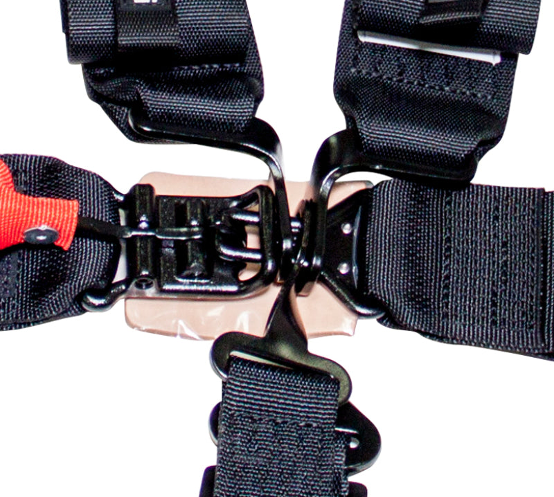 NRG SFI 16.1 5PT 3in Seat Belt Harness / Latch Link - Black (SBH-5PCBK-620) - photo 3