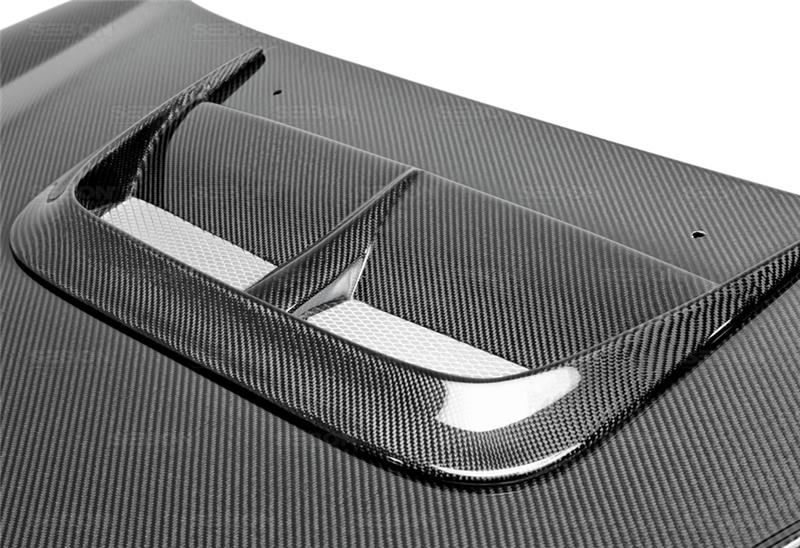 Seibon 2002-2003 Subaru WRX CW Carbon Fiber Hood - photo 5