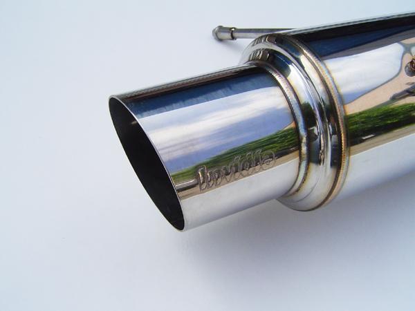 Invidia 2002-2007 WRX/STi 76mm N1 RACING Stainless Steel Tip Cat-Back Exhaust - photo 2