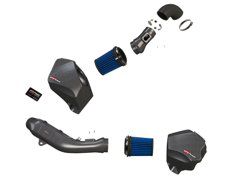 aFe Momentum GT Pro 5R Cold Air Intake System 2015-2017 BMW M3/M4 S55 (tt) (afe54-76305-CF) - photo 10