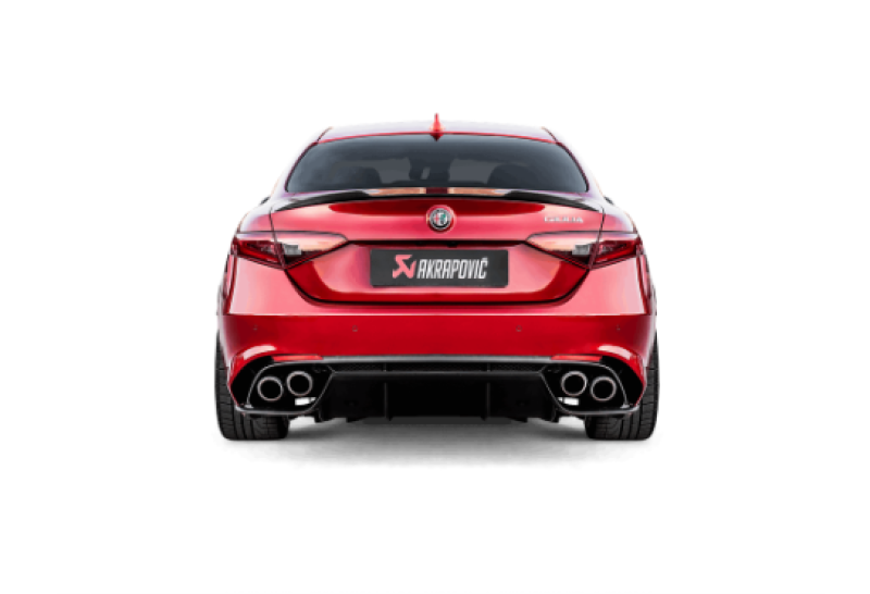 Akrapovic 2017-2019 Alfa Romeo Giulia Quadrifoglio Evolution Line Cat-Back (Titanium)