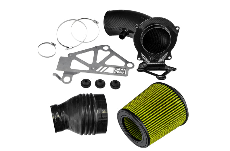 AWE Tuning Audi RS3 / TT RS S-FLO Shortie Carbon Fiber Intake (awe2660-15046) - photo 2