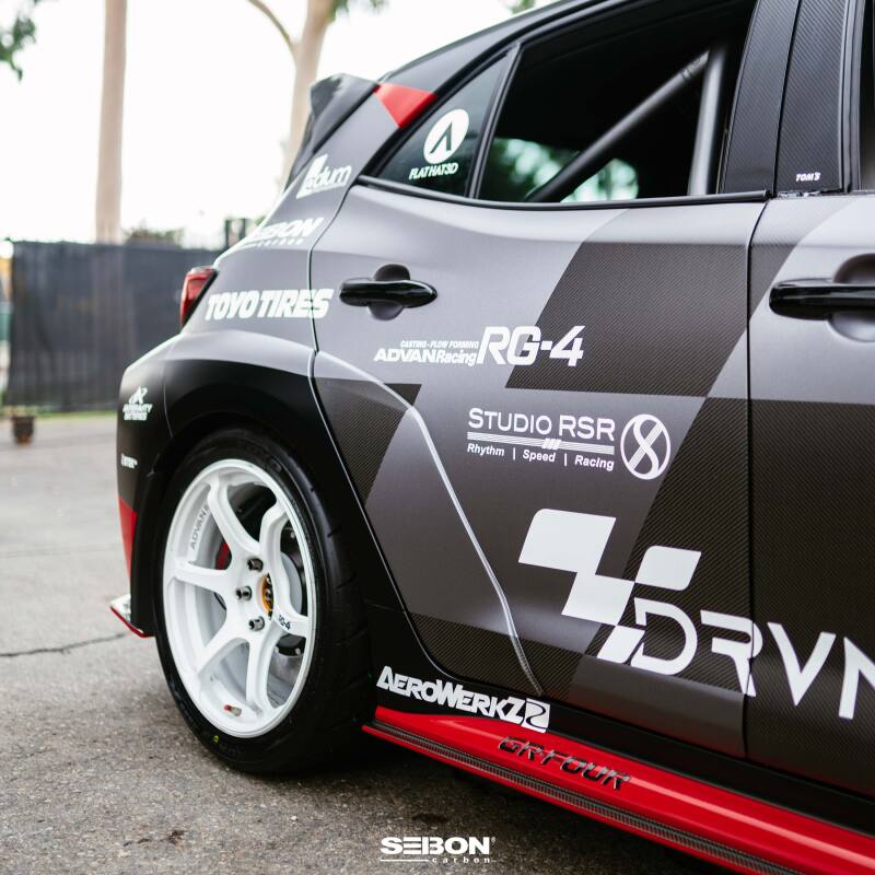 Seibon 2023+ Toyota GR Corolla Carbon Fiber Rear Doors - photo 2