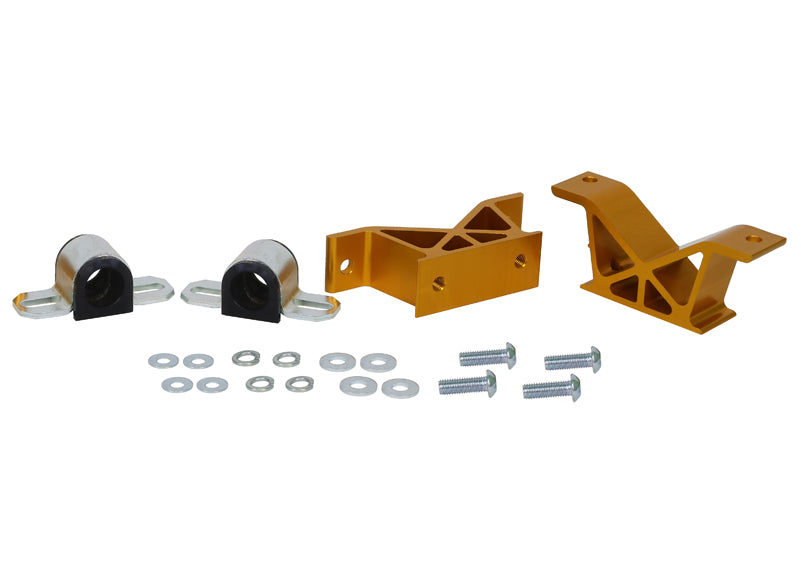 Whiteline heavy duty 24mm rear sway bar mount kit for Subaru WRX STI