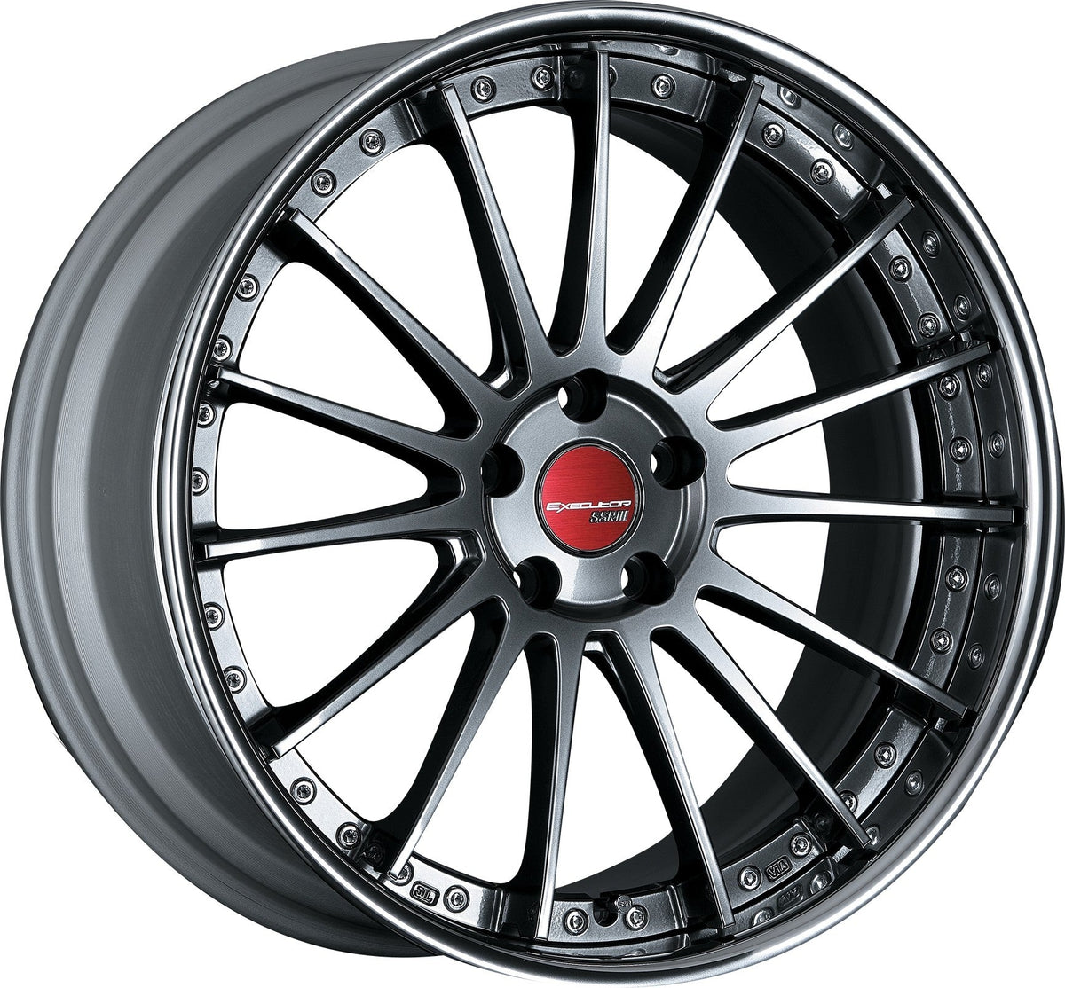 SSR Executor CV04 wheel shown in Titan Silver - representative image