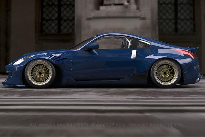 GReddy 2003-2009 Nissan 350Z (Z33) Pandem Wide Body Front Bumper - photo 2