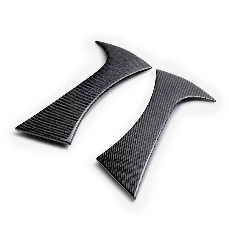 Seibon 2022-2024 Toyota GR86 / Subaru BRZ 2-Door Coupe Carbon Fiber Fender Trim - Gloss Finish