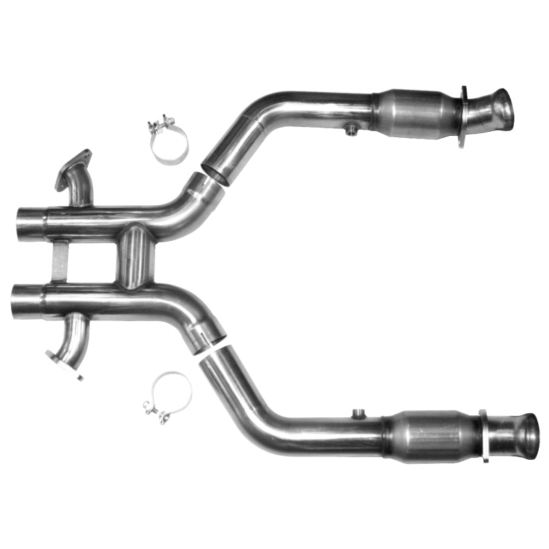 Kooks Headers 2012-2013 Ford Mustang 302 Boss Edition 1-3/4 x 3 Header & Catted H-Pipe Kit - photo 2