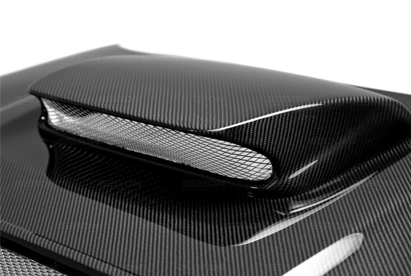 Seibon 2004-2005 Subaru WRX/STI RC Carbon Fiber Hood - photo 3