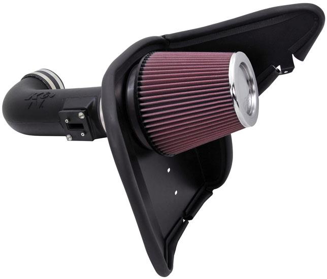 K&N 2010 Chevy Camaro 6.2L V8 AirCharger Performance Intake (knn63-3074) - photo 3
