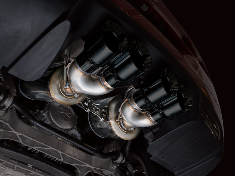 AWE Tuning 2005-2007 C6 Chevrolet Corvette 6.0L Touring Edition Axle-Back Exhaust with Diamond Black Tips - photo 3