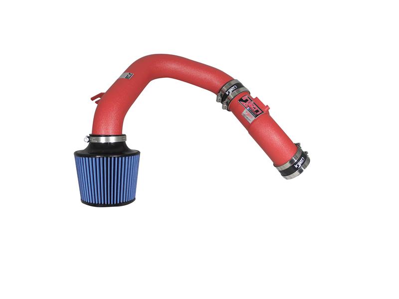 Injen 2004-2007 STi / 2006-2007 WRX 2.5L Wrinkle Red Cold Air Intake (injSP1202WR) - photo 2
