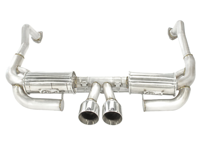 aFe ELITE 2005-2012 Porsche Boxster S (987.1-987.2) H6 3.4L 304 Stainless Steel Dual Cat-Back with Dual Polished Tip Exhaust - photo 4