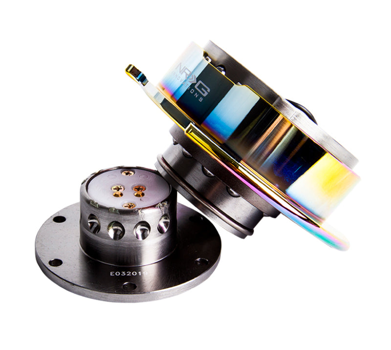 NRG Quick Release Gen 2.5 - Gunmetal Body / Neochrome Ring (SRK-250GM/MC) - photo 2