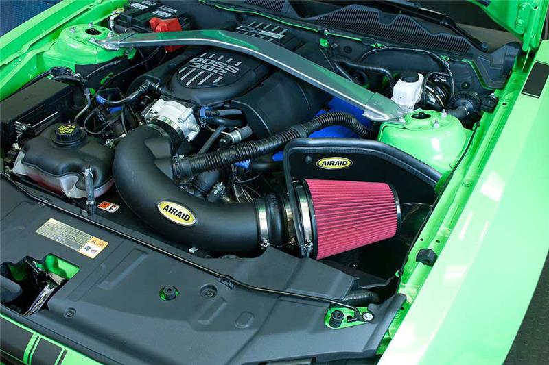 Airaid 2012-2013 Ford Mustang Boss 302 MXP Intake System w/ Tube (Oiled / Red Media) (air450-321) - photo 10
