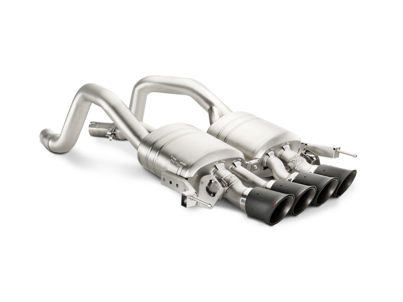 Akrapovic 2014-2017 Chevrolet Corvette Z06 (C7) Slip-On Line (Titanium) with Carbon Tips - photo 6