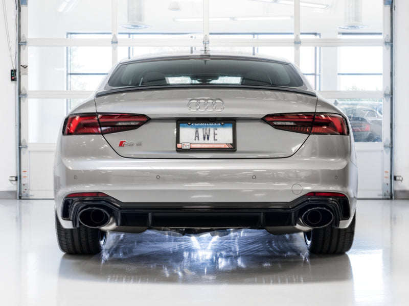 AWE Tuning Audi B9 RS5 Touring Edition Exhaust - with Diamond Black RS Tips - photo 5