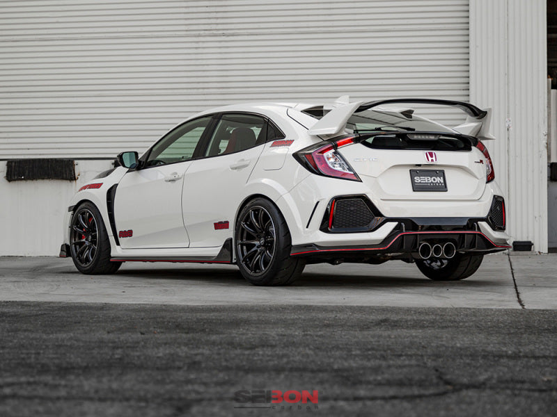 Seibon 2017 Honda Civic Type R OEM Carbon Fiber Side Skirts - photo 5