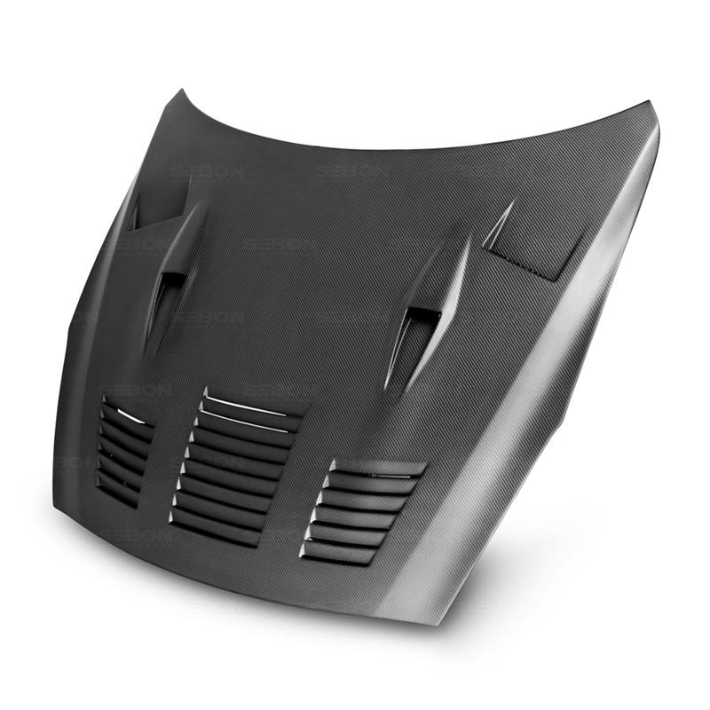 Seibon 2009-2015 Nissan GT-R R35 GTII Dry Carbon Hood