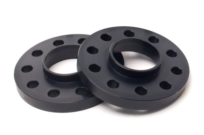 H&R Trak+ 8mm DR Wheel Spacers - 5x112 - 57.1mm Center Bore - 14x1.50 Thread - Black - Front axle only (1655577SW)