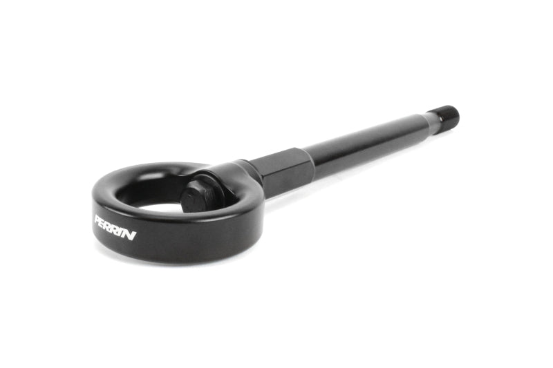 Perrin 15-17 Subaru WRX & STI / 13-17 Crosstrek / 12-16 Impreza Tow Hook Kit (Front) - Flat Black (PSP-BDY-232BK)