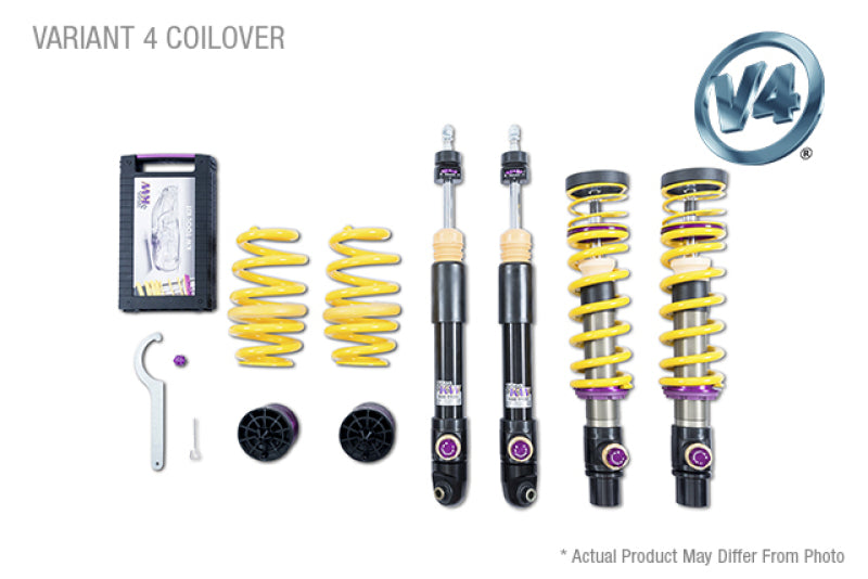 KW V4 Coilover Kit for Mercedes-Benz C-Class (W205) AMG C63/C63 S Sedan w/ Electronic Dampening (3A725081)