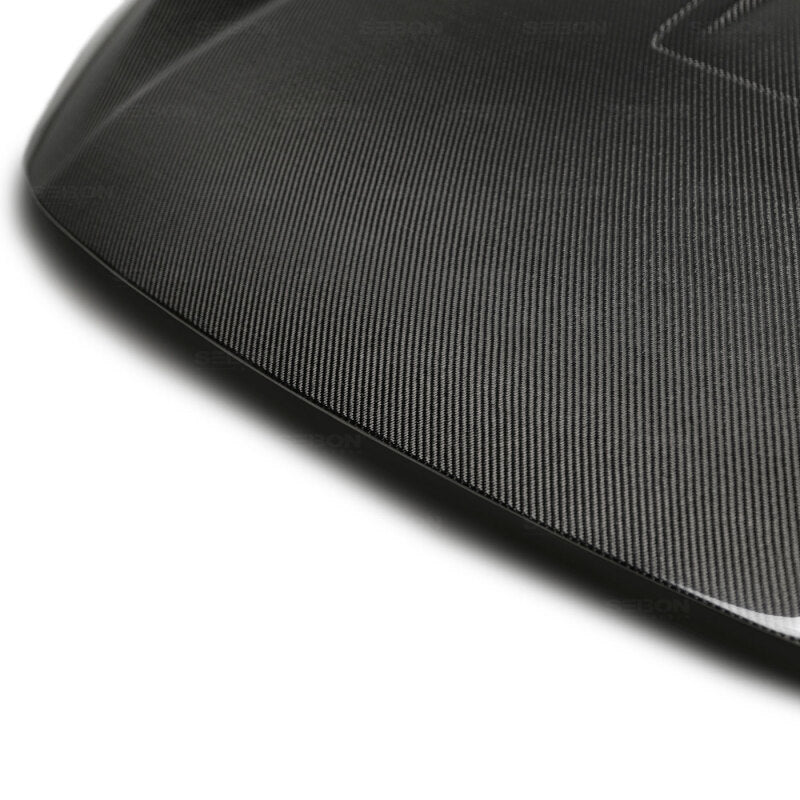 Seibon 2017-2020 Honda Civic Type R (FK8) TSII Style Carbon Fiber Hood - photo 6