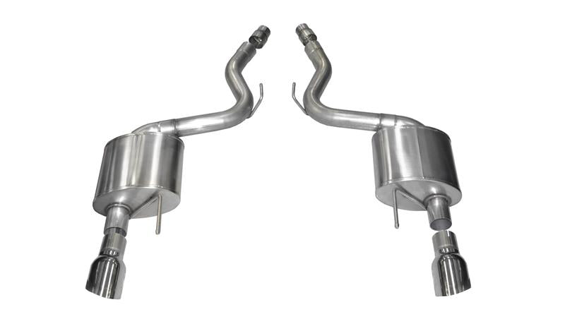 CORSA Performance 2015-2017 Ford Mustang GT 5.0 3in Axle-Back Exhaust Polish Dual 4.5in Tip Sport - photo 4