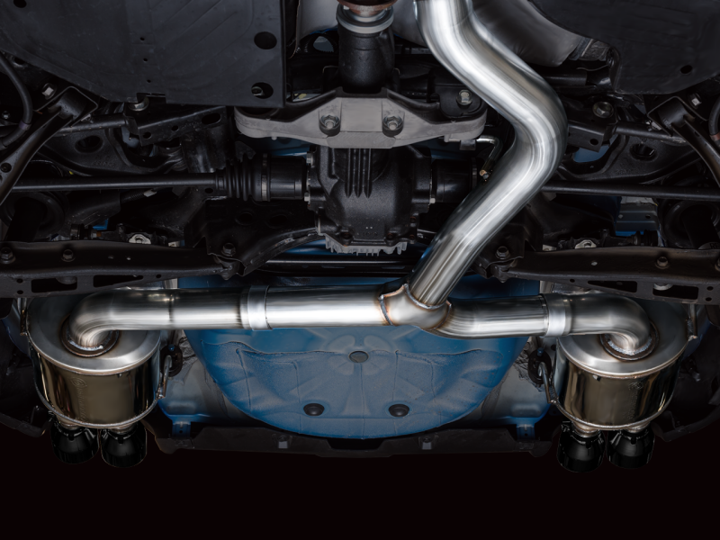 AWE Tuning 2022+ VB Subaru WRX Touring Edition Exhaust - Diamond Black Tips - photo 4