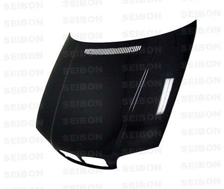 Seibon 1999-2002 BMW 3 Series 2dr (E46) OEM-Style Carbon Fiber Hood