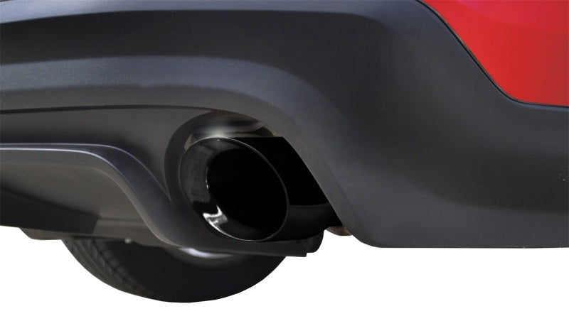 CORSA Performance 2011-2014 Ford Mustang 3.7L V6 Black Sport Axle-Back Dual Rear Exhaust - photo 2