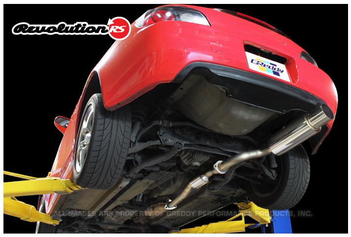 GReddy 2000-2008 Honda S2000 63.5mm Revolution RS Single Exit Cat-Back Exhaust - photo 2