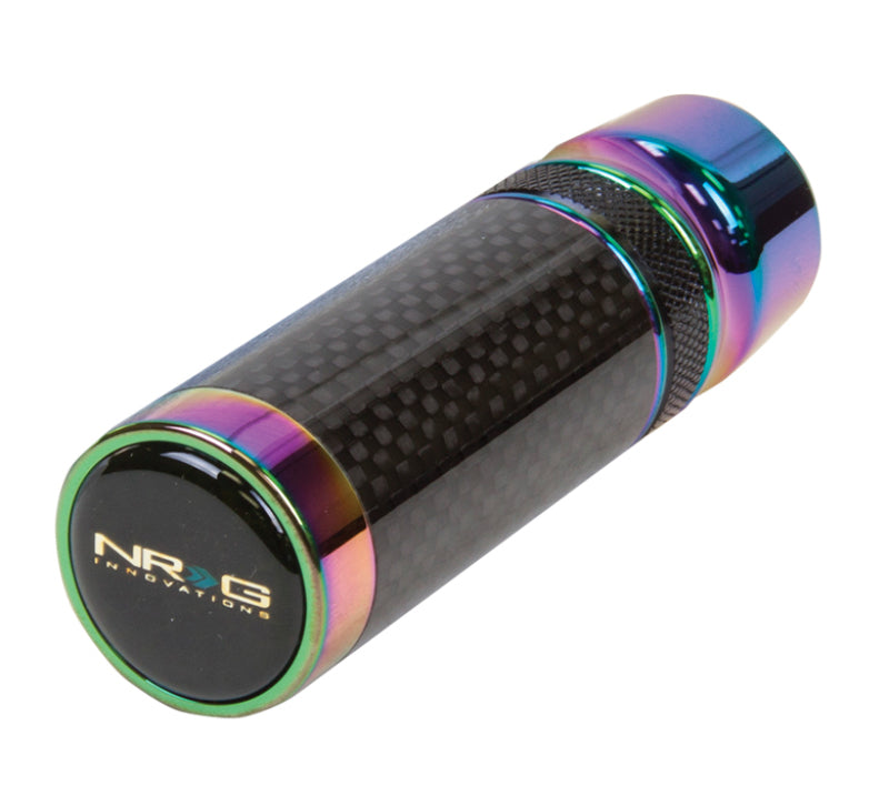 NRG Slimboy Adjustable Shift Knob (M10X1.50) Honda / Acura / Lotus - Carbon Fiber / Neochrome (SK-580BC/MC-2) - photo 2