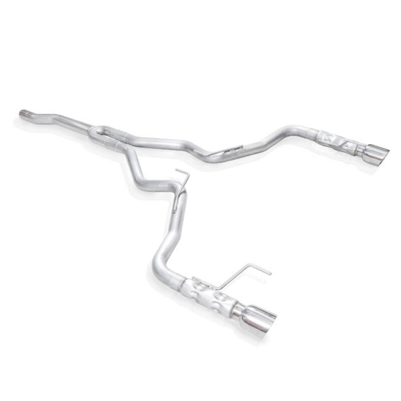 Stainless Works 2015-2016 Mustang 2-1/2in Cat-Back Retro Chambered Mufflers - photo 2