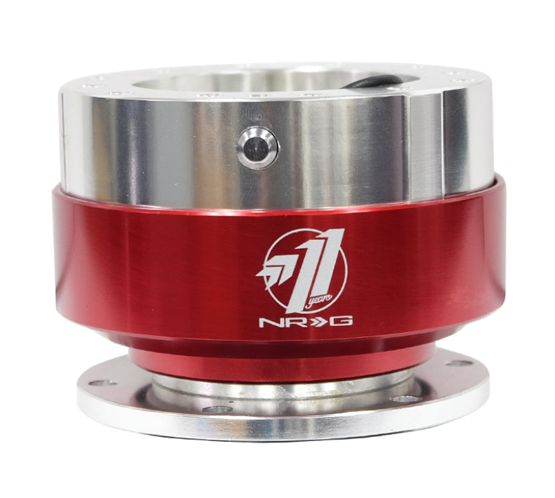 NRG Quick Release - Silver Body/ Red Chrome Ring (SRK-100RD) - photo 2