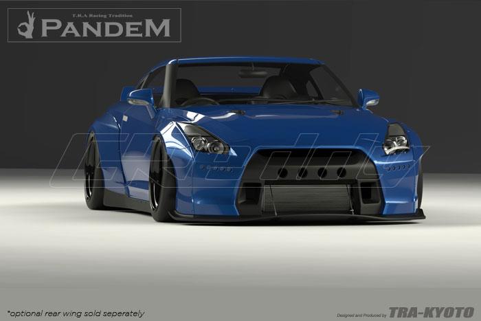 GReddy 2009+ Nissan GT-R R35 Pandem Aero Front Bumper Only - photo 3