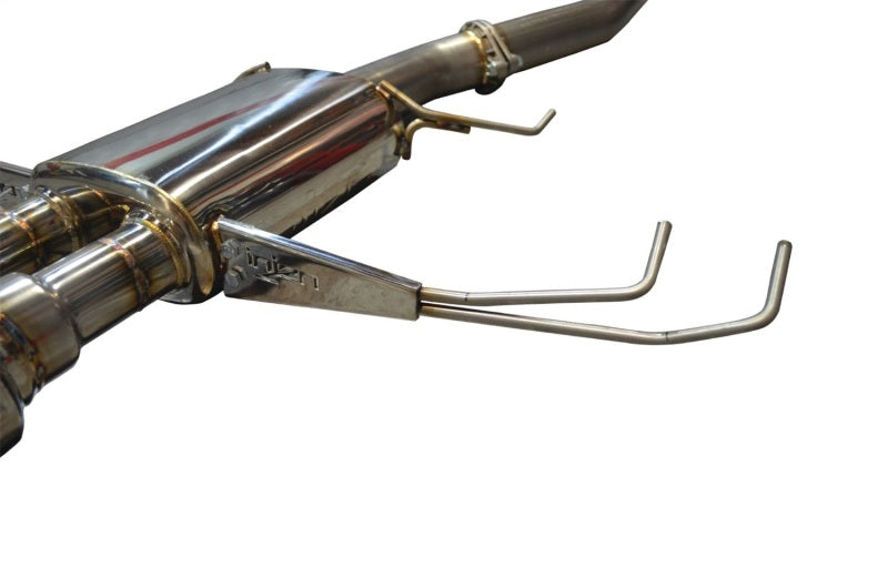 Injen 2017-2019 Honda Civic Type-R 3in Stainless Steel Cat-Back Exhaust with Dual Burnt Titanium Tips - photo 3