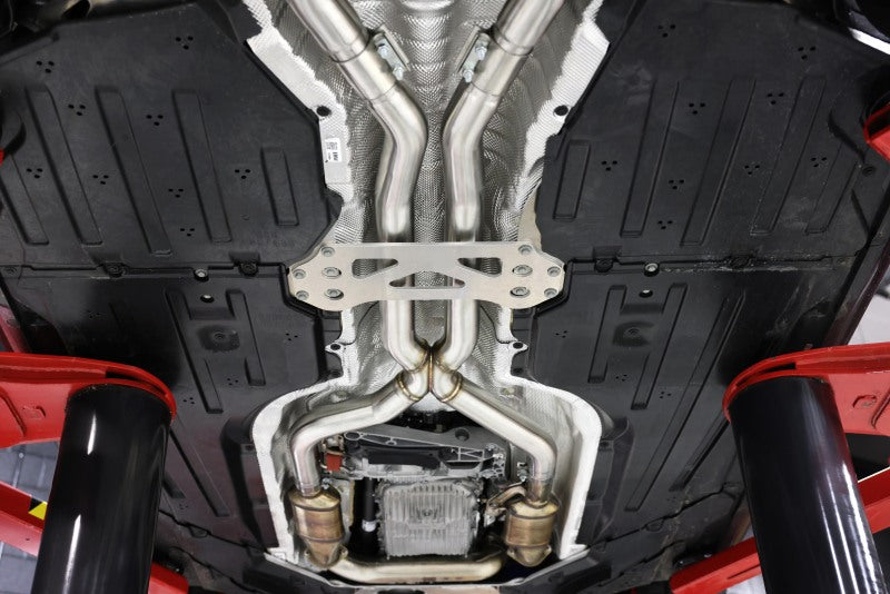 Dinan 2021-2027 BMW M3/M4 (G80/G82/G83) High Flow Middle Exhaust - 3in - Stainless Steel