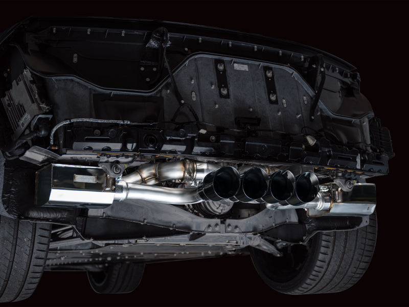 AWE Tuning 2023 C8 Corvette Z06 SwitchPath Cat-Back Exhaust - Diamond Black Tips - photo 3