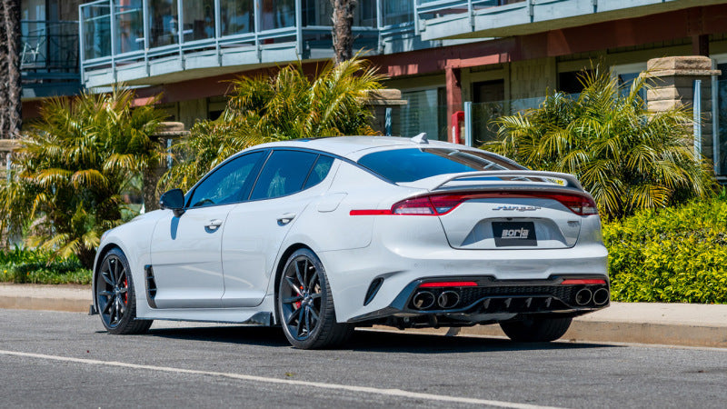Borla 2022-2023 Kia Stinger 3.3L V6 Turbo 2.25in Pipe Dia Dual Split Rear Exit S-Type Cat-Back Exhaust - photo 3
