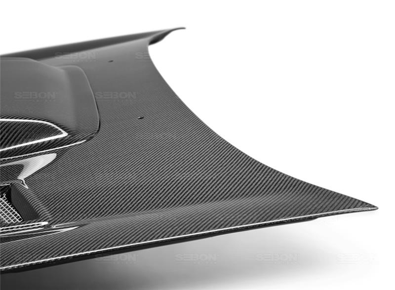 Seibon 2002-2003 Subaru WRX CWII Carbon Fiber Hood - photo 6