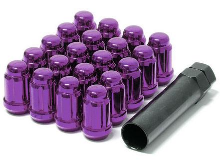 Muteki Closed End Lug Nuts - Purple 12x1.50 (41886L)