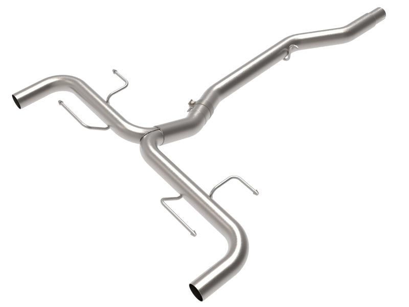 aFe 2017-2021 Alfa Romeo Giulia L4-2.0L MACH Force-Xp 2in to 2-1/2in 304 Stainless Steel Axle-Back Exhaust