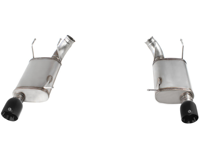 aFe MACH Force-Xp Exhaust 2011-2014 Ford Mustang GT V8-5.0L 3in. Stainless Steel Axle-Back with Black Tips - photo 3