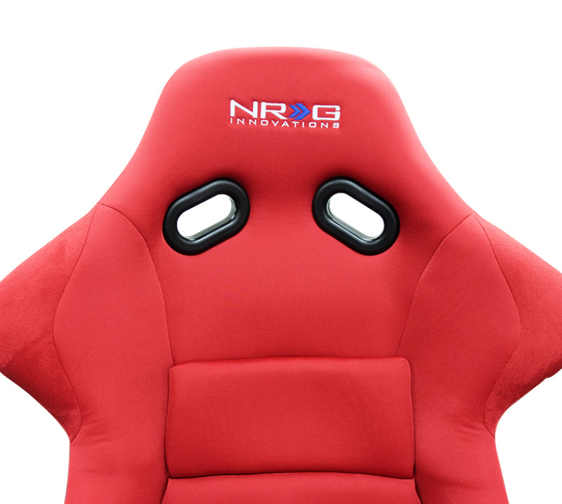 NRG FRP Bucket Seat (Red Cloth) - Large (FRP-300RD) - photo 3