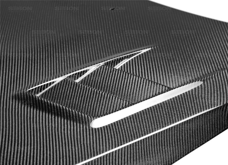 Seibon 2008-2009 Subaru WRX/STI CW-style Carbon Fiber Hood - photo 4