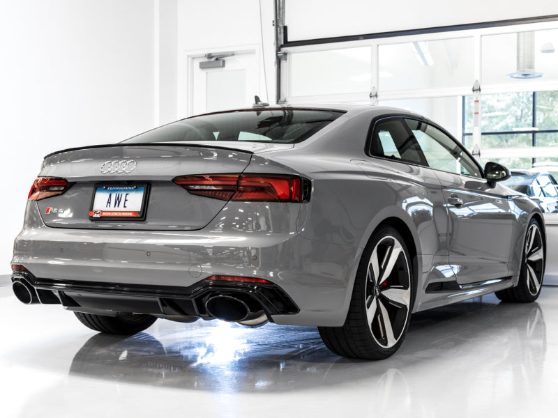 AWE Tuning Audi B9 RS5 Touring Edition Exhaust - with Diamond Black RS Tips - photo 3
