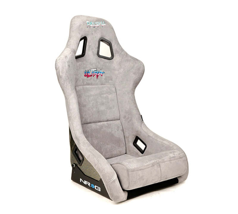 NRG FRP Bucket Seat ULTRA Edition - Large (Grey Alcantara/Pearlized Back) (FRP-302GY-ULTRA) - photo 3