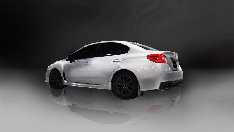 CORSA Performance 2015-2021 Subaru WRX Cat-Back Exhaust Black Quad 3.5in Tips *Sport* - photo 2